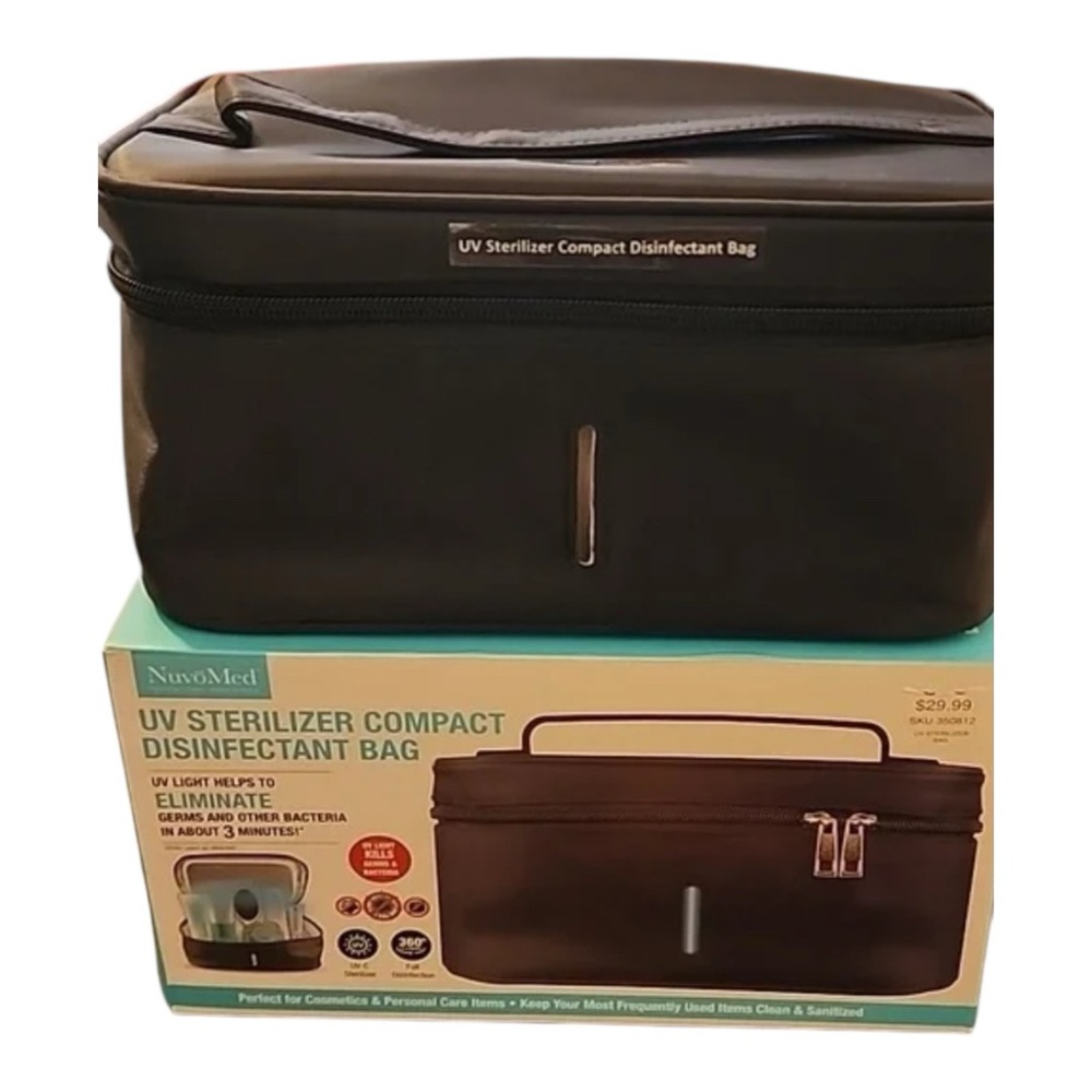NuvoMed UV Sterilizer Compact Disinfectant Bag